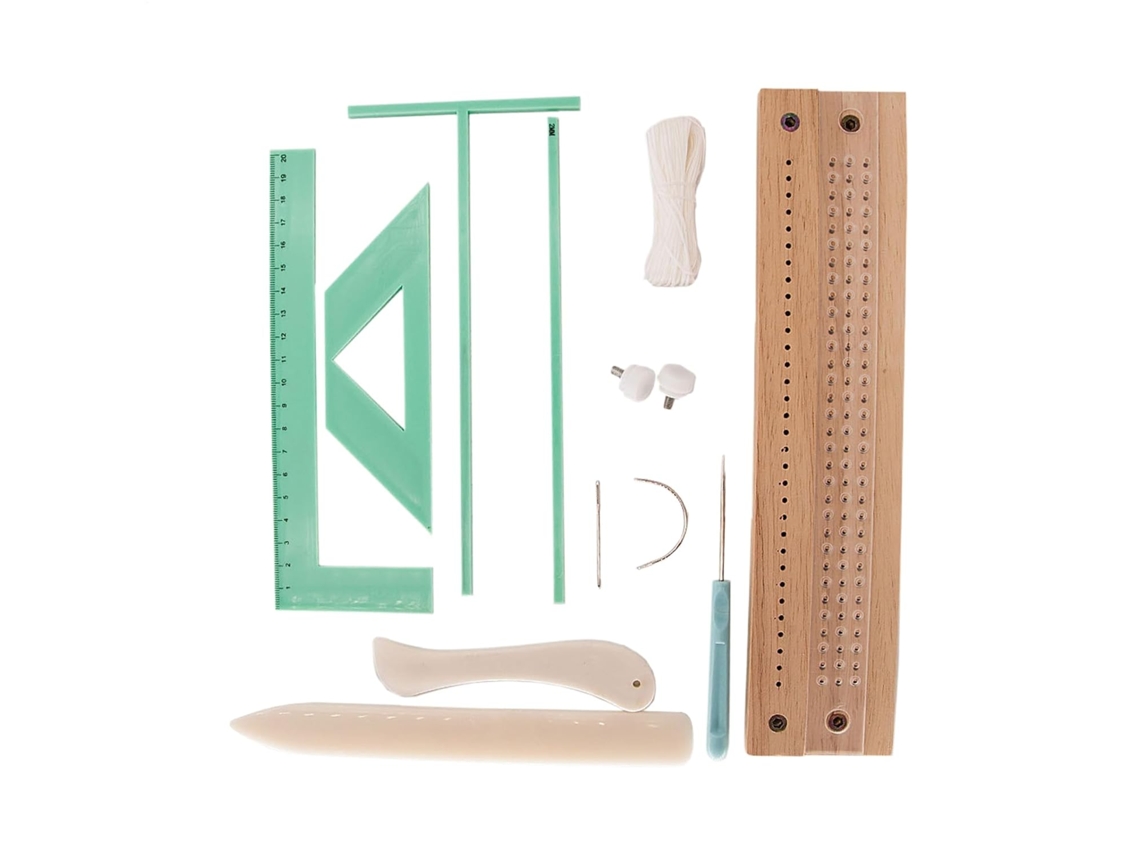 Kit de encuadernación de diario hecho a mano, portátil, con perforadora e instrucciones (fran Vayotoy)