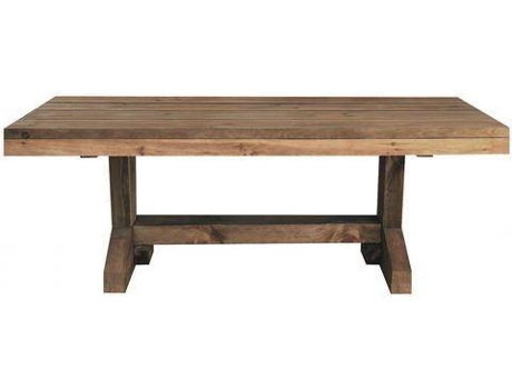 Mesa de Jardín CARMO WOOD Sudexpress (Marrón - Madera - 200x94x75 cm)