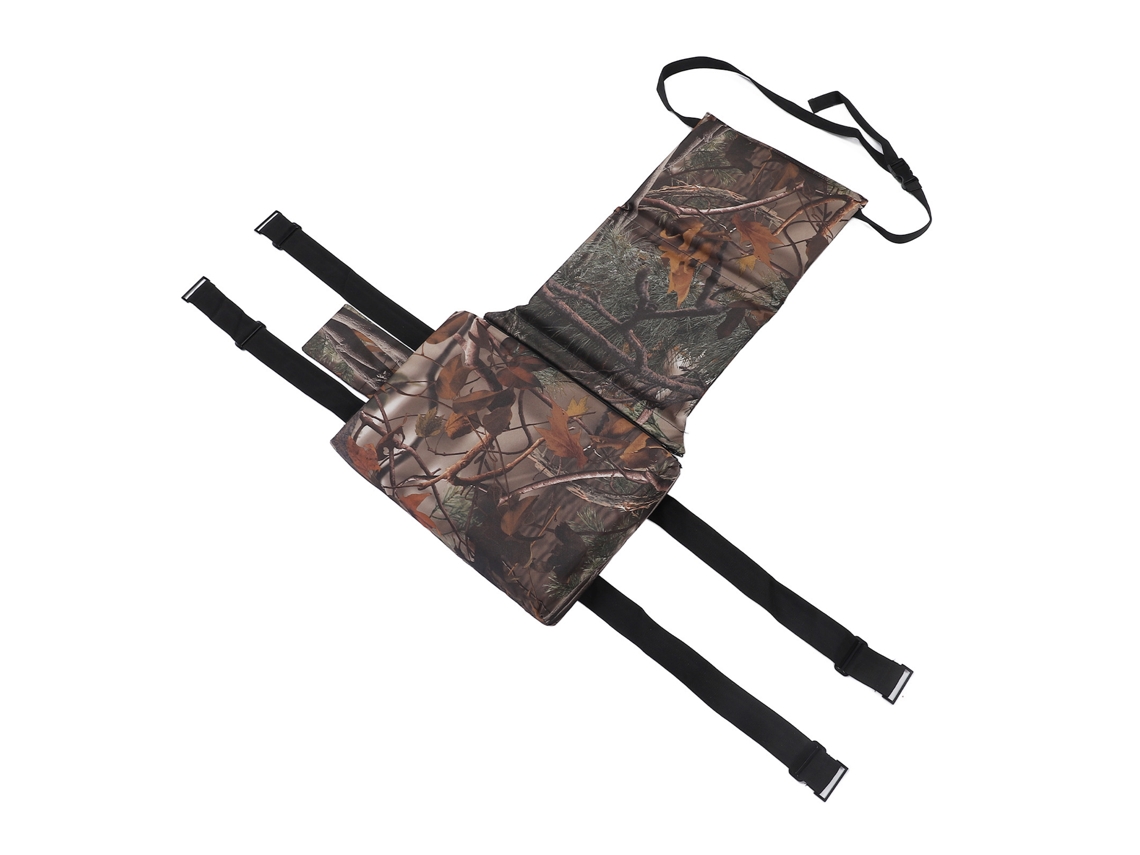 Cojín de asiento calefactable con USB y 3 temperaturas, camuflaje, para caza al aire libre