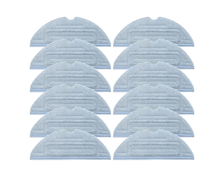 12pcs mop pano para roborock s7/t7/t7 plus peças robô aspirador de pó