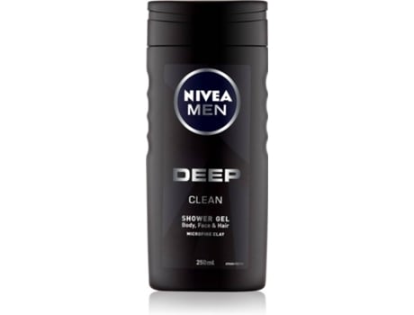 Champú NIVEA Men Deep Shower Gel (250ml)