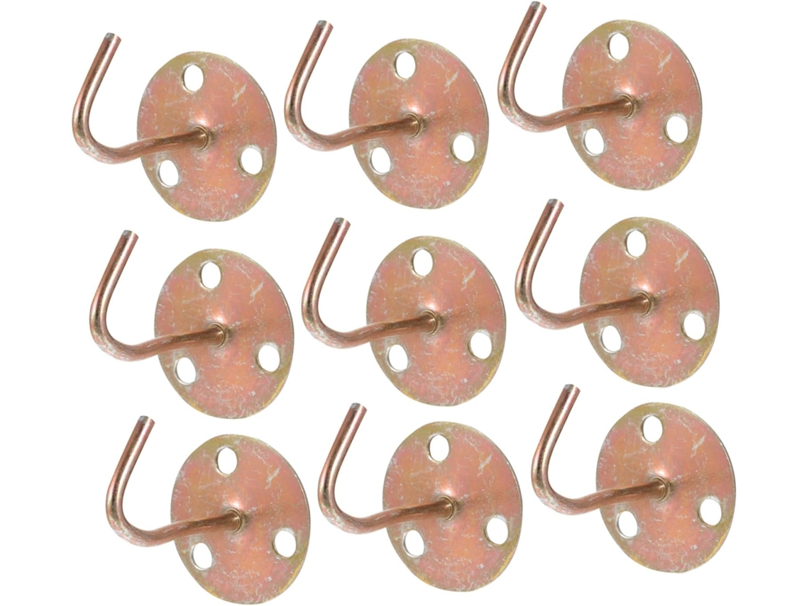 Juego De 10 Soportes De Pared Y Techo, Soportes De Pared Huecos, Para Muebles