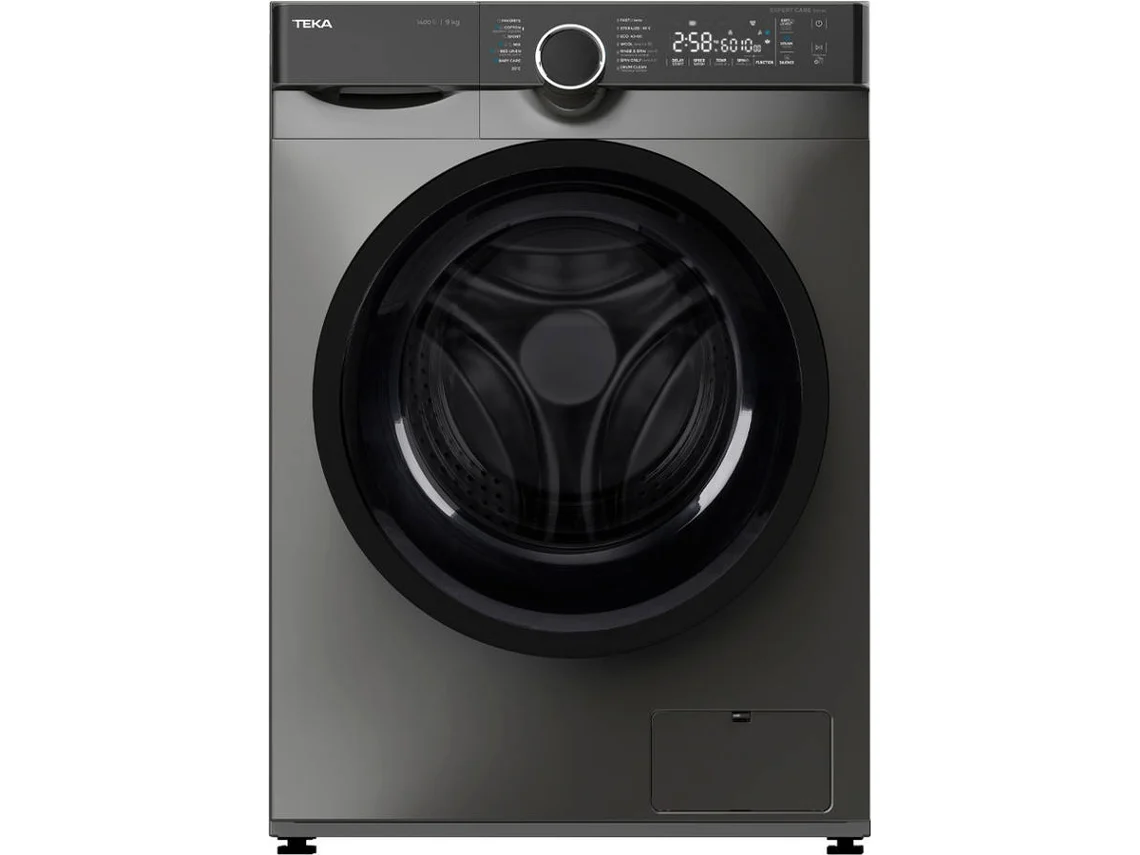 Lavadora TEKA WMK 70940 DSS (9 kg - 1400 RPM - Gris)