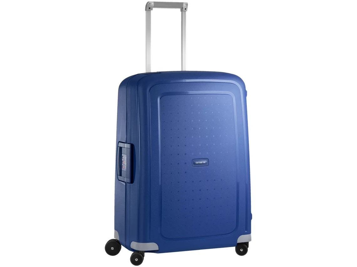 TROLLEY 69 CM 4 RODAS  AZUL