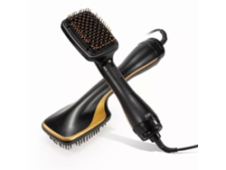Secador De Cabelo Multifuncional, 2 Em 1: Escova Secadora E Escova Alisadora.