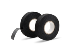 Cinta De Cableado Automotriz 2 Piezas Anti-ruido Resistente Al Calor Flexible Tela Multiusos Negro Para Coches