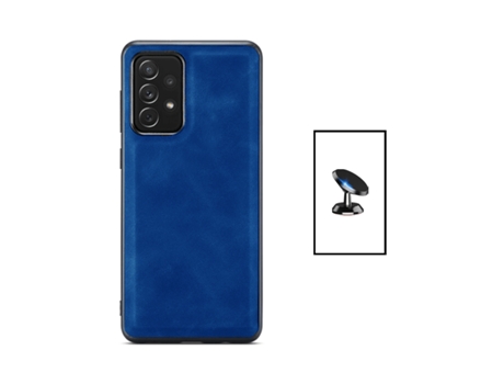 Funda para Samsung Galaxy A52/A52 5G GIFT4ME Piel Azul
