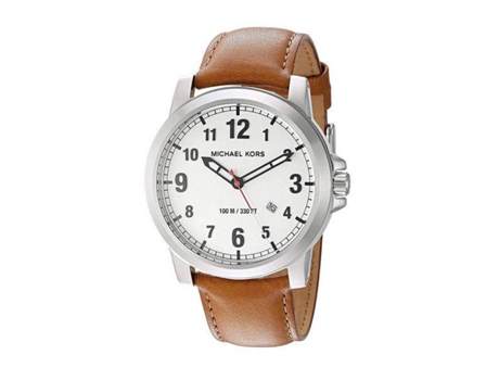 Reloj MICHAEL KORS Hombre (Piel - Marrón)
