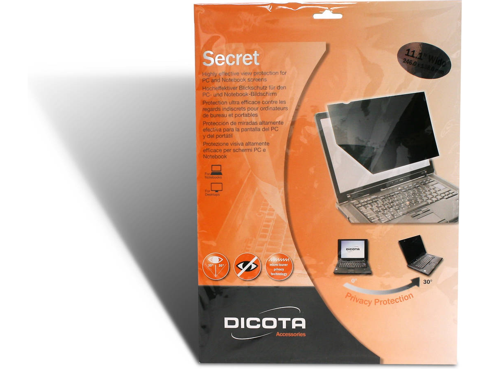 Protector de pantalla para Monitor DICOTA D30126
