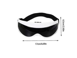 Masajeador de ojos vibratorio con bolsa de aire 4D, masajeador de ojos con calefacción, instrumento para el cuidado de los ojos, compresas calientes, gafas para hombres