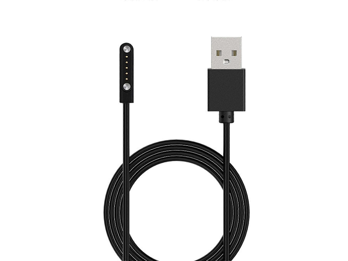 Cargador USB de 5 pines y 12 mm para reloj inteligente, cable de carga magnético y adaptador de corriente para bicicleta eléctrica Ly