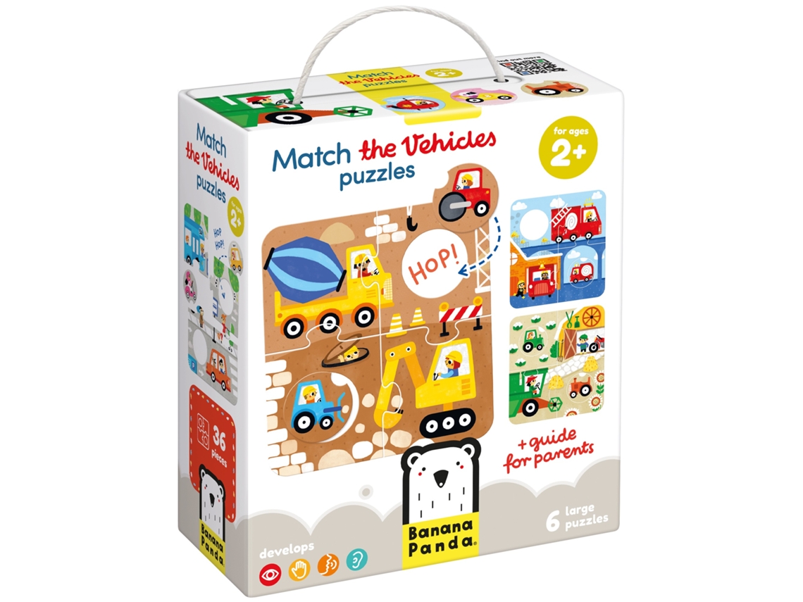 MATCH THE VEHICLES - PUZZLE