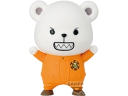 Figura Bepo One Piece Fluffy Puffy Chopper &amp; Bepo B 7 Cm
