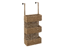 Estante de Puerta Vannerie Con 3 Cestas de Junco Natural 5 FIVE SIMPLY SMART