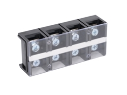Bloque De Terminales Doble Con Tapa, Conector De Alimentación, Cableado De Cobre, Ac600v Tc-1504 (8 Puntos)