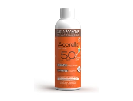 Acorelle - Recarregar Spray Solar Infantil FPS 50 150 ml