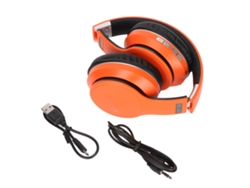 Auriculares Inalámbricos Bluetooth Multifuncionales Elb4 Para Deportes Y Videojuegos - Naranja