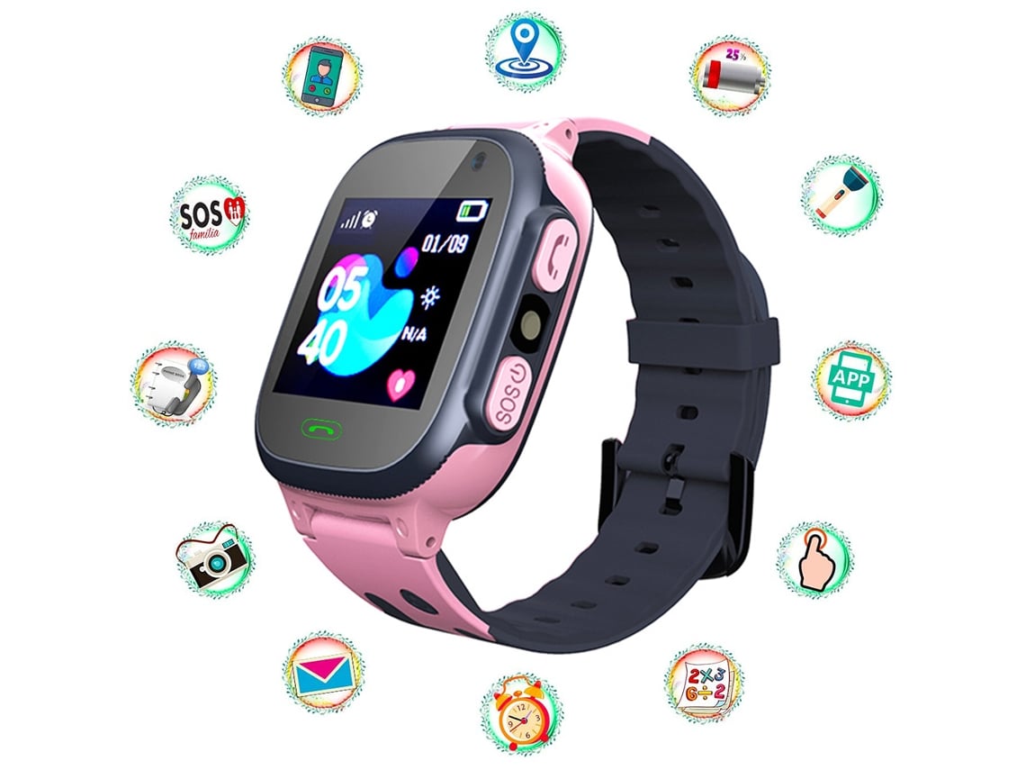 Reloj Inteligente Lbs Para Niños, Reloj Inteligente Con Linternas, Chat De Voz Antipérdida Para Niños Y Niñas, Regalos De Cumpleaños