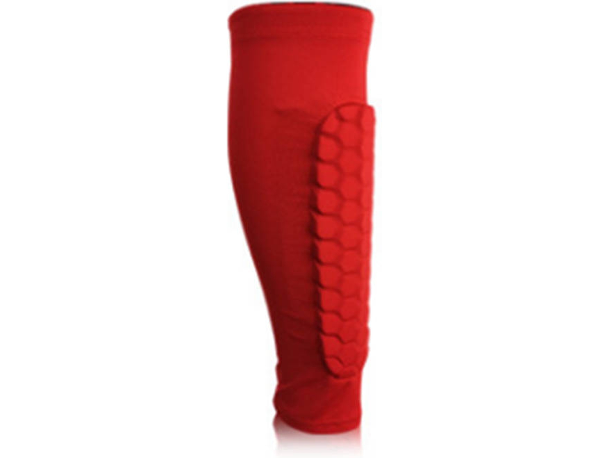 Espinileras de Fútbol WJS CT0802 (XL - Rojas)