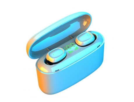 Auriculares Bluetooth True Wireless G5S Dual Earbuds Auriculares 5.0 Deportes Recargables con pantalla digital Blanco