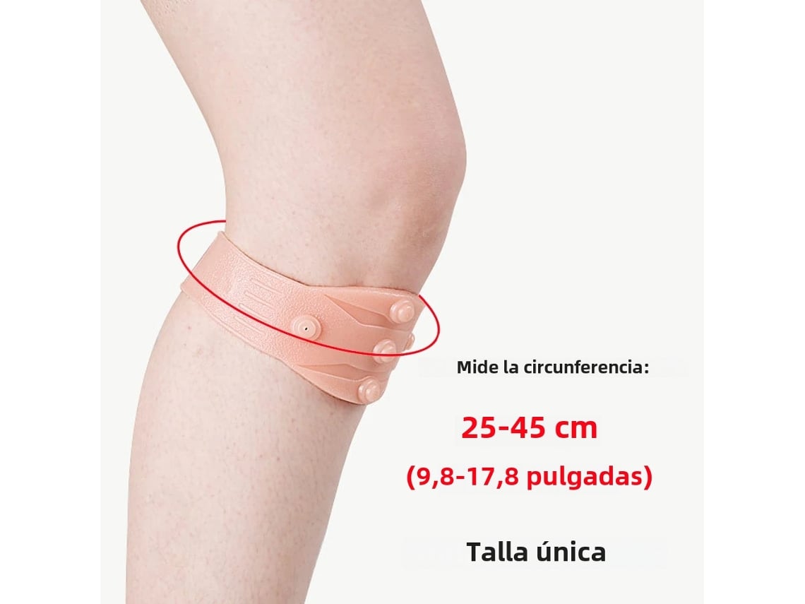 Rodillera individual con soporte magnético para aliviar el dolor de rodilla y estabilizar la rótula, ideal para caminar. Mdug