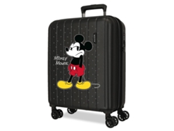 Maleta de cabina Mickey Waiting Abs con capacidad de 44 l, color negro, Disney
