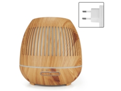 XYVONA Difusor ultrassônico de aromaterapia de 400 ml com umidificador e luz noturna LED (plugue UE 100-240 V)