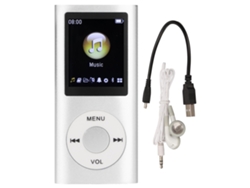 Reproductor de MP3 Cuich Reproductor de música MP3 multifuncional Calidad de sonido sin pérdida, Ultrafino, Pantalla LCD de 1,8 pulgadas, Portátil 32 GB