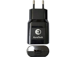 CARREGADOR UNIVERSAL EUROTECH 1P USB2.1A