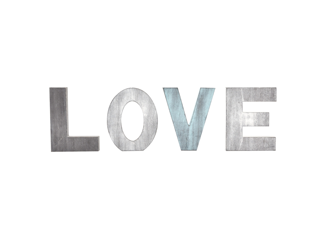 4 Letras Decorativas De Madera Troquelada Para Colgar En La Pared, Estilo Rústico, Cocina O Como Regalo De Navidad.