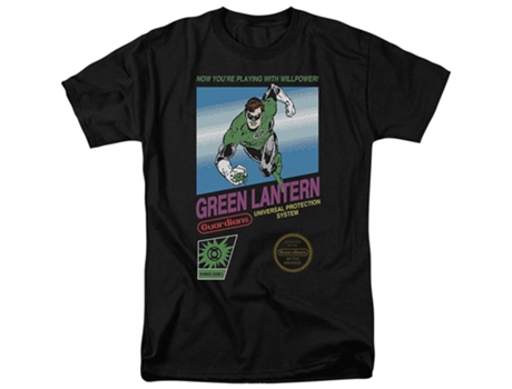 Camiseta ROCKINSTONE Linterna Verde Videojuego (XXXL)