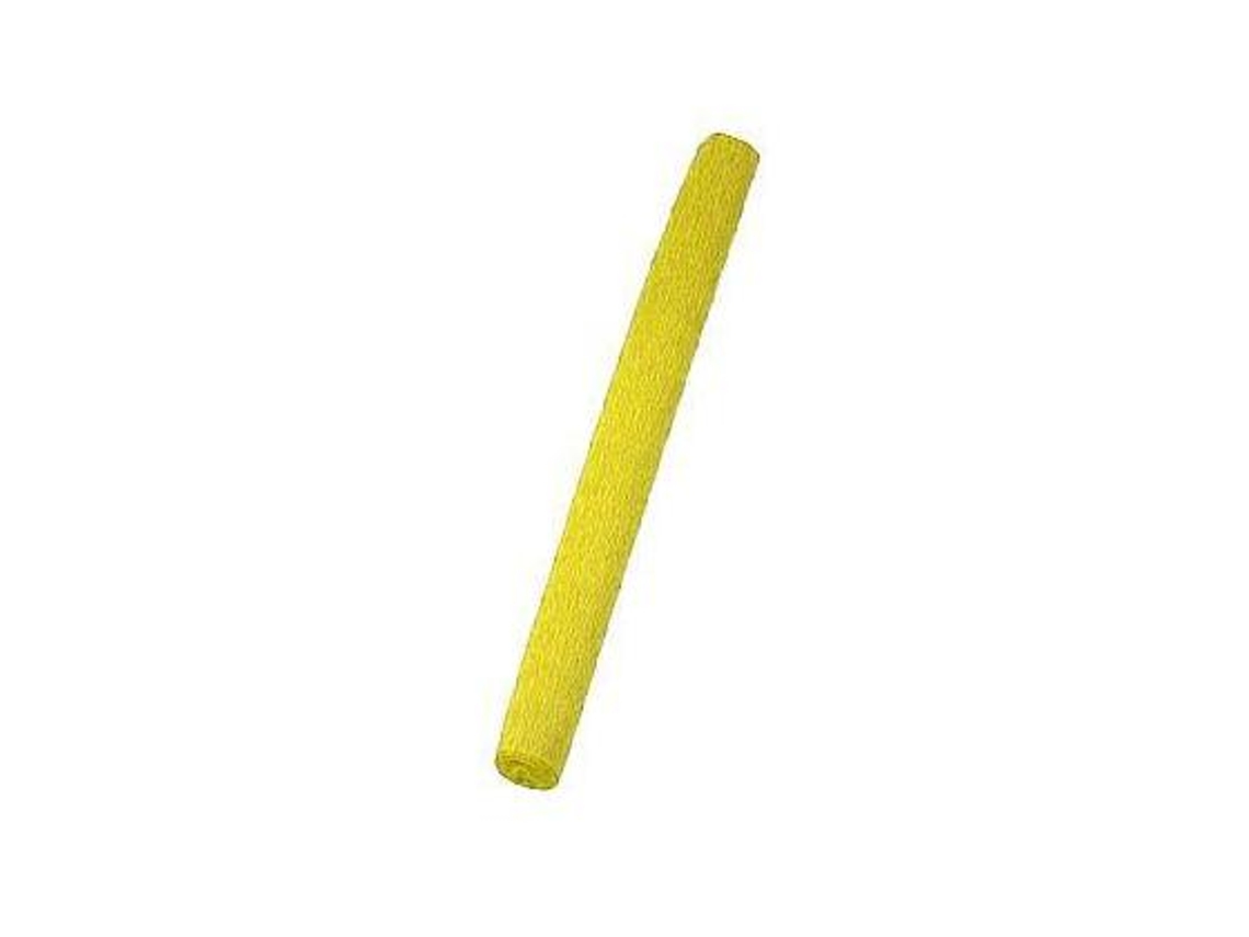 Papel Crepe Florista Liderpapel 50 Cm X 2,5 M 85G/M2 Amarelo