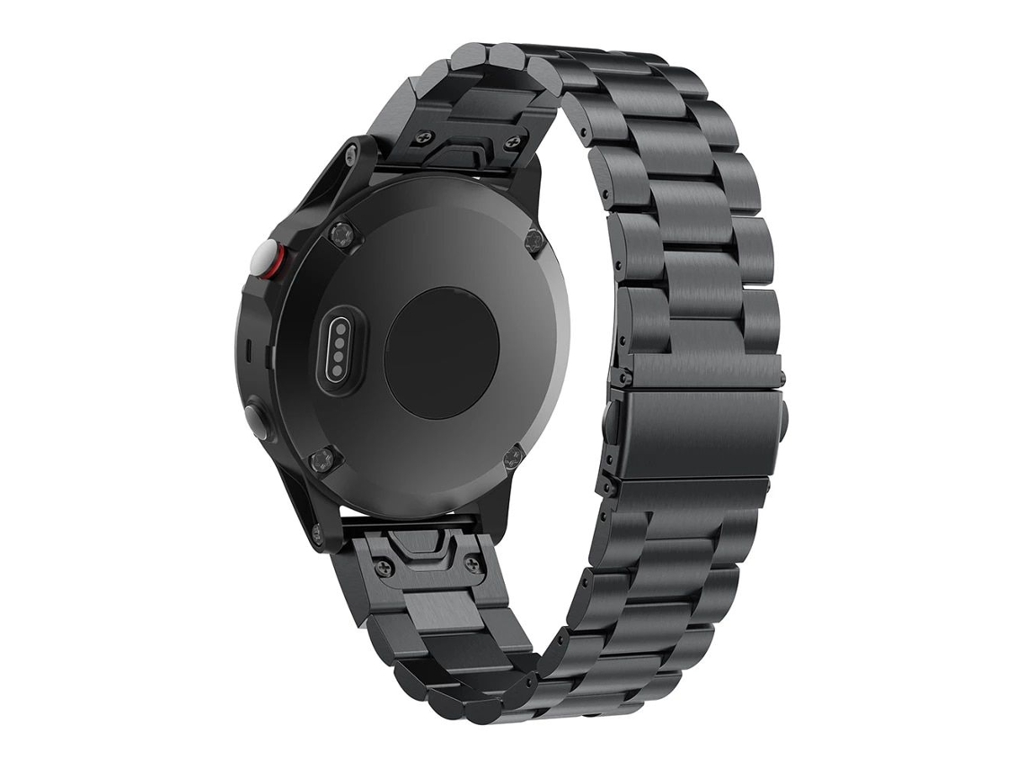 Correa Acero para Garmin Quatix 7 Negro