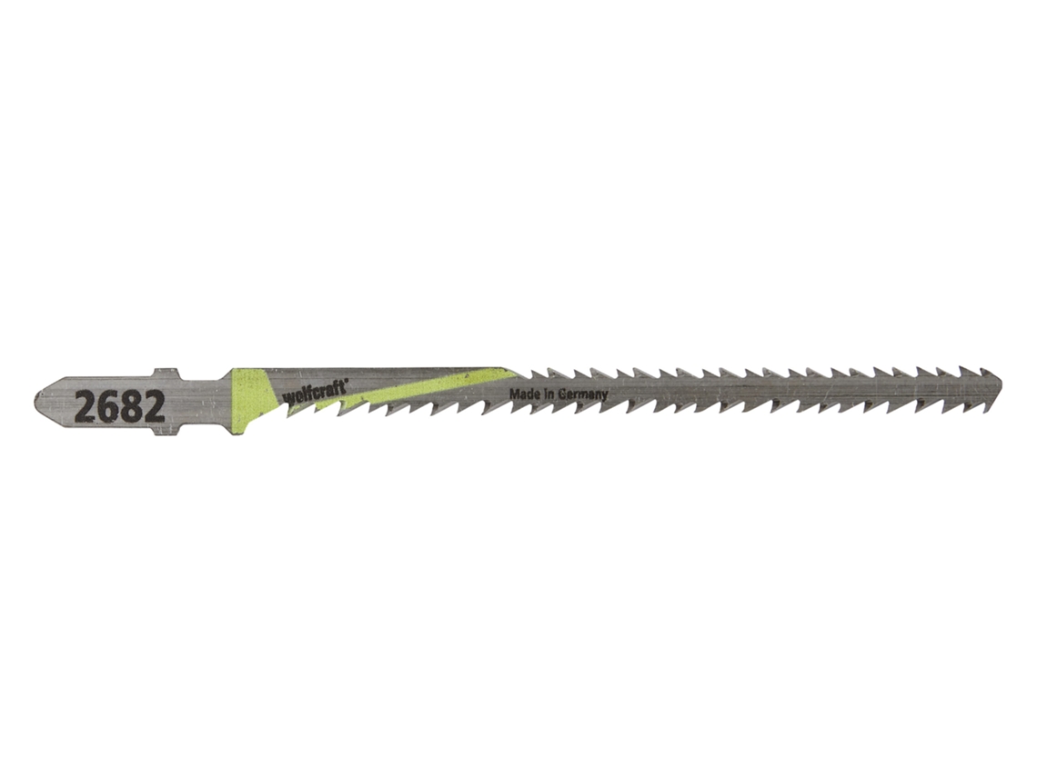Wolfcraft 2682000 - 2 Hojas De Sierra De Calar Hcs L115 Mm, Vástago En T