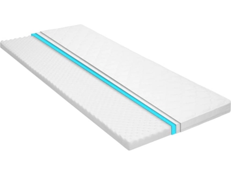 282768 vidaXL Mattress Topper 80x200 cm Cold Foam Egg Profile 6 cm