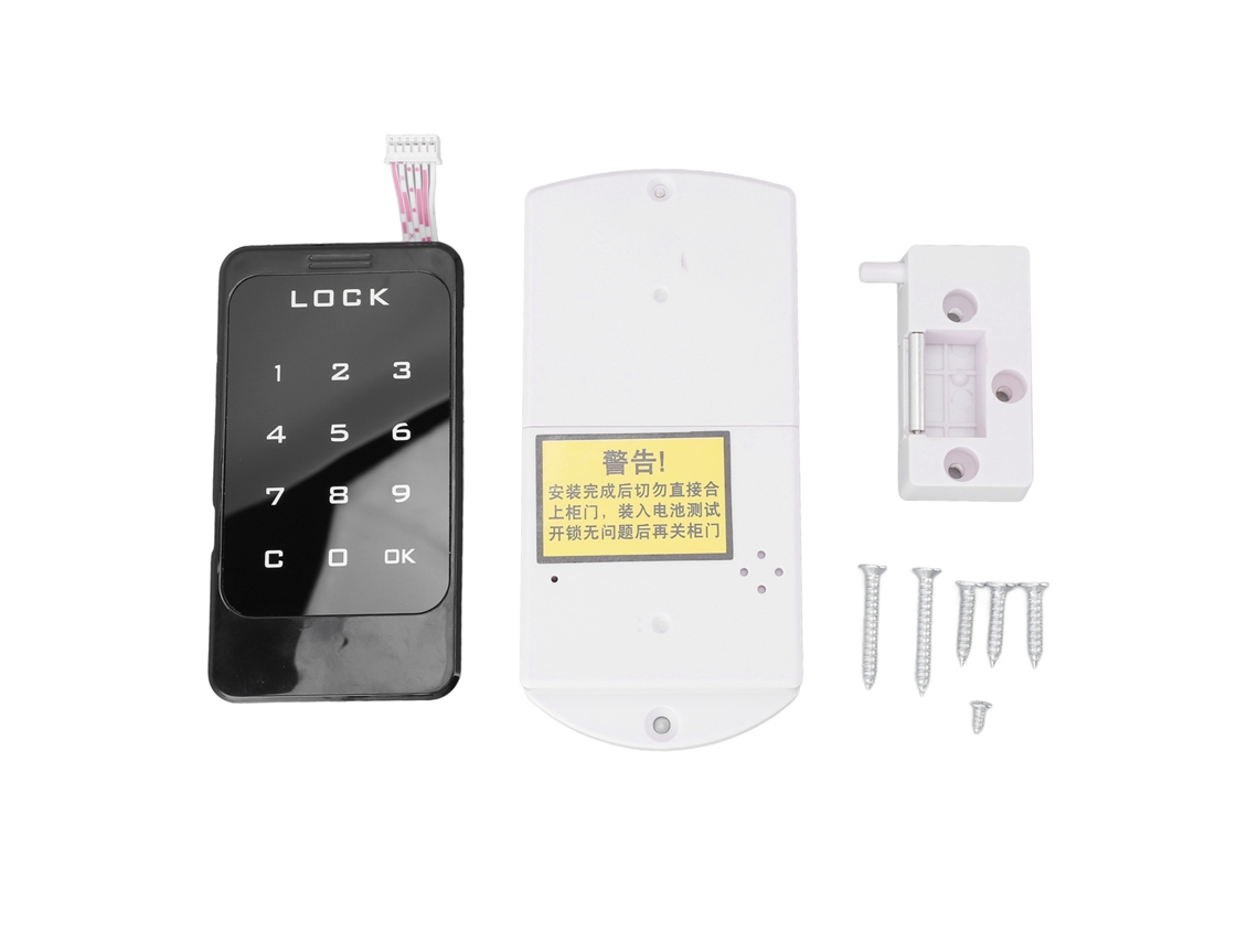 Cerradura Electrónica Inteligente Para Armarios Con Teclado Táctil Y Contraseña Digital Para El Hogar Y La Oficina.