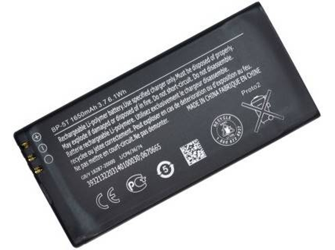 Batería NOKIA Original BP5T para Lumia 820