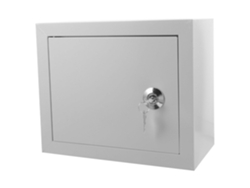 Caja Eléctrica Mural Impermeable De Aluminio De 250x300 Mm En Estuche.