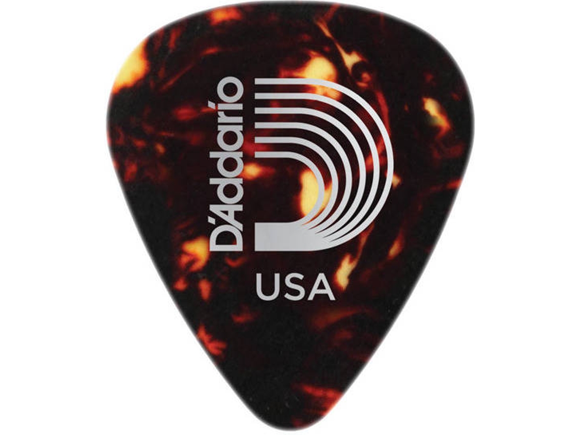 Púa DADDARIO Celluloid Shell-Color (0,5 mm)