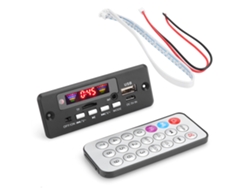Módulo De Decodificador De Áudio Bluetooth 5.0 Com Controle Remoto, Suporta Mp3/flac/ape, Cartão Usb E Memória De Reprodução