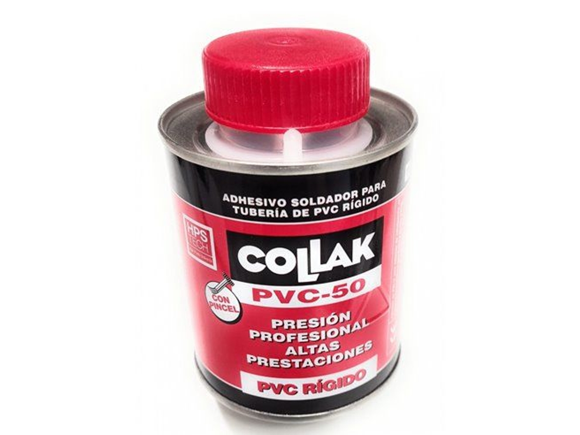 COLLAK 22001TP Adhesivo soldadura PVC-50 pincel 1000ml