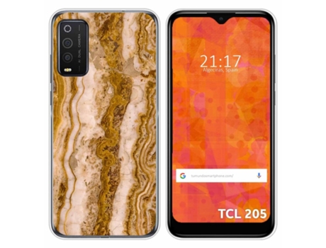 Carcasa TCL 205 TUMUNDOSMARTPHONE Dibujos Multicolor