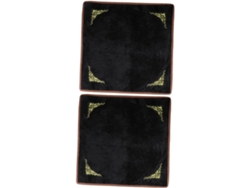 Nuobesty Juego De 2 Cojines De Felpa Para Guardar Joyas (anillos Y Pendientes)