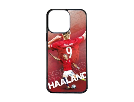 Funda Móvil Oficial Norges Fotballforbund para iPhone 15 Pro Max PHONECASES3D Piel Sintética Negro