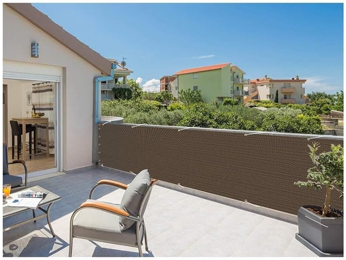 Mampara Privacidad, Hdpe, Transpirable, Para Balcón, Terraza