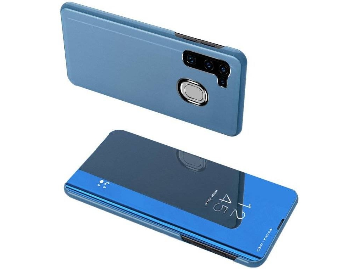 Carcasa Samsung Galaxy M11 LMOBILE Clear View Azul