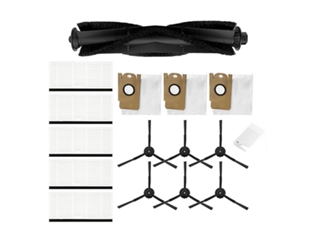 Escova lateral principal filtro hepa saco de pó robô aspirador para lydsto r1
