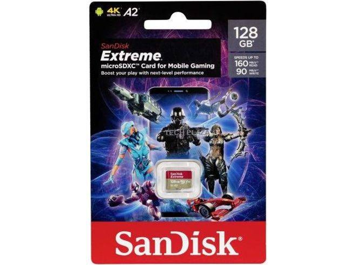 C MEM EXT MICROSDXC ACTION CAM+SD 128GB