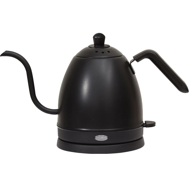Hervidor Eléctrico De Cuello De Cisne De 800 Ml (color Burdeos), 1000 W, De Acero Inoxidable 304, Con Boquilla Estrecha Para Servir A Mano.