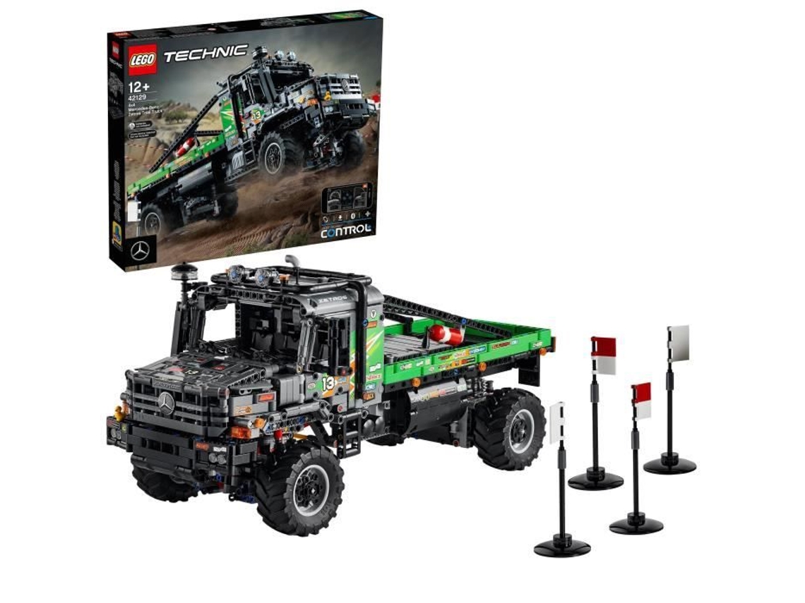 42129 Technic Mercedes Benz Zetros 4x4 Caminhão De Teste, Carro De Controle Remoto, Caminhão De Brinquedo, Controle De Aplicativo Lego